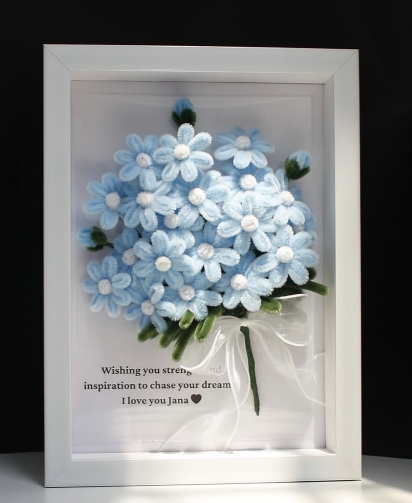 قاب گل زیبای همیشه در قلب منی